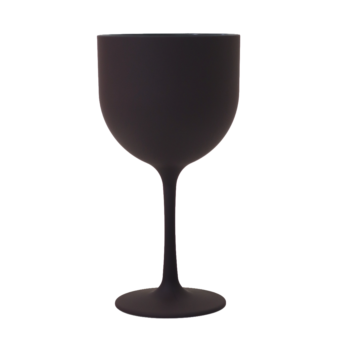 TAÇA GIN MARROM FOSCO